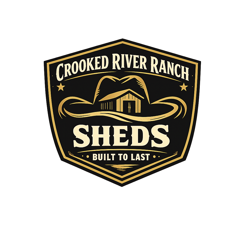 Crooked River Ranch Sheds logo