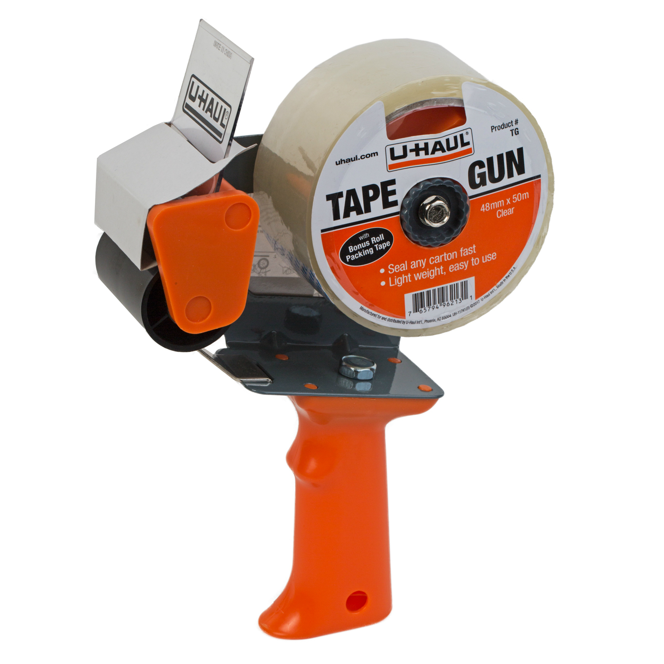 Packing tape and markers for moving
